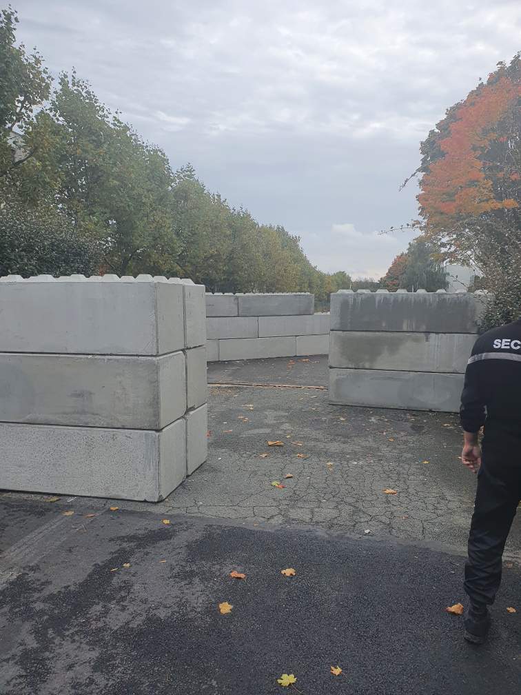 Blocs béton anti-intrusion Montpellier